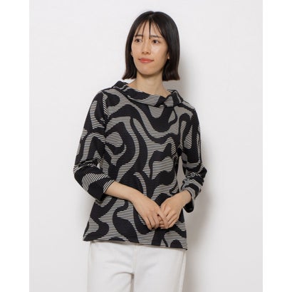 フェイズ エイト Phase Eight Rena Printed Top （Black Stone）