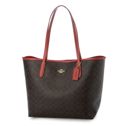 楽天市場】コーチ トートバッグ COACH 72673 imwin ワインレッド 赤