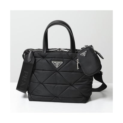 プラダ PRADA PRADA トートバッグ 1BG373 RDJN ナイロン 三角ロゴ （F0002/NERO-ブラック）｜LOCOMALL（ロコンド公式ストア）
