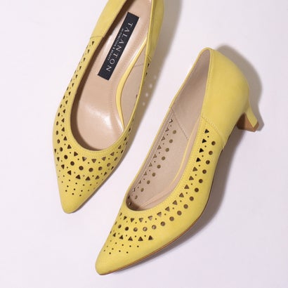 タラントン バイ ダイアナ TALANTON by DIANA レーザーカットパンプス （イエローヌバック） 13,093円