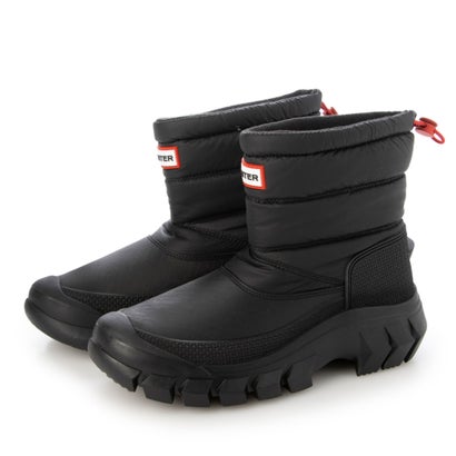 山立ち HUNTER WOMENS INTREPID SHORT SNOW BOOT（山立ち ウィメンズ インテレピッド 遊撃手 スノーブーツ）WFS2108WWU （黒いこと）
