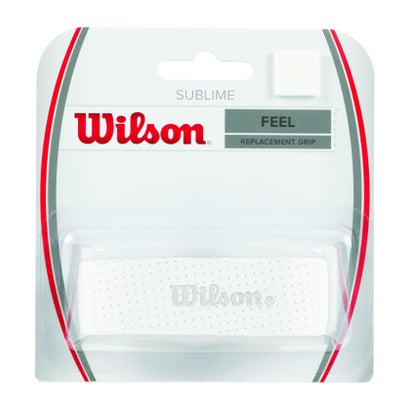ウィルソン Wilson ウイルソン Wilson 庭球 テニスグリップテープ SUBLIME GRIP  WRZ4202 WH （WH 白いこと）