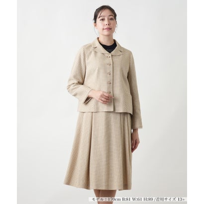 レリアンプラスハウス Leilian PLUS HOUSE 背広 （ベージュ系）