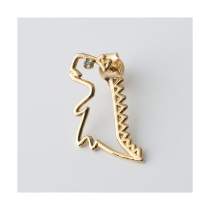 アリータ ALIITA ALIITA ピアス DINO ESMERALDA EARRING SINGLE 恐竜 （J1000/YELLOW-GOLD-9KT）