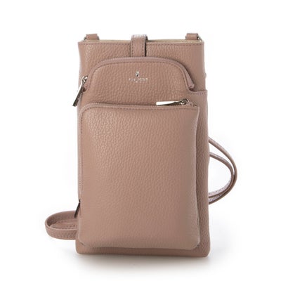 ペレボルサ PELLE BORSA 「コンフィー」ポシェット （スモーキーピンクトープ）