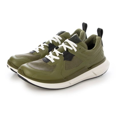 山びこ ECCO ECCO バイオム 2.2 本革 メンズ GORETEX 雨合羽 アスレジャースニーカー   EU40 （ACORN / ACORN / PEAT）