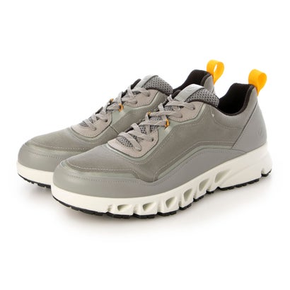 山びこ ECCO ECCO マルチベント 本革 メンズ GORETEX 雨合羽 アウトドアスニーカー EU40 （WILD DOVE / WILD DOVE / FANTA）
