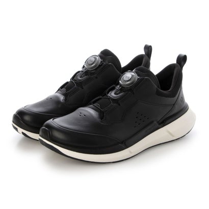 エコー ECCO ECCO バイオム 2.2 本革 レディース 多用途 アスレジャースニーカー EU36 （BLACK）