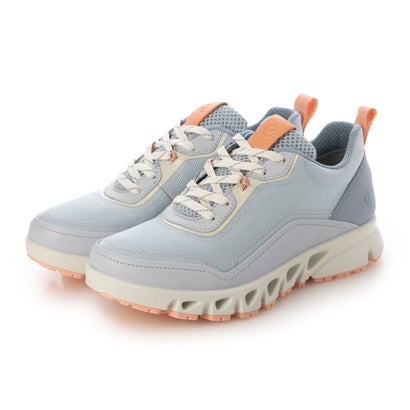 残響音 ECCO ECCO マルチベント 本革 レディース GORETEX 雨合羽 アウトドアスニーカー EU35 （AIR / AIR / DUSTY PEACH）