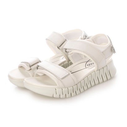 山びこ ECCO ECCO グルーブ ソル 本革 レディース サンダル EU35 （WHITE）