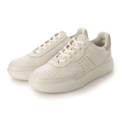 エコー ECCO ECCO ストリート コート 本革 レディース カジュアル スニーカー EU35 （WHITE / SHADOW WHITE）