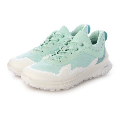 残響音 ECCO ECCO ウルトラテレイン 本革 レディース   アウトドアスニーカー   EU36 （BRIGHT WHITE / EMERALD / AQUATIC）