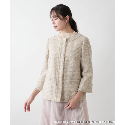 レリアンプラスハウス Leilian PLUS HOUSE 上衣 （赤銅色系）