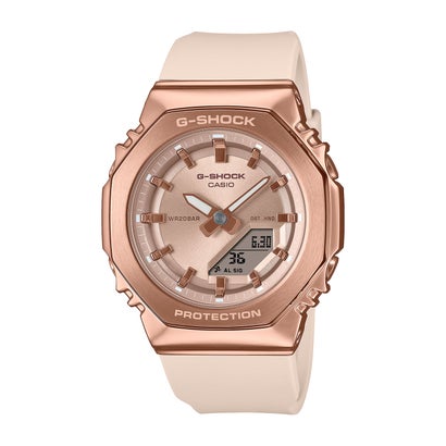 【G-SHOCK】2100シリーズ / メタルベゼル / GM-S2110PG-4AJF (ピンクゴールド)|LOCOMALL(ロコンド公式ストア)