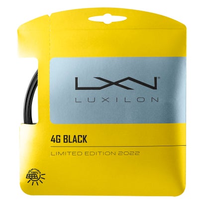 ウィルソン Wilson ウイルソン Wilson テニス LUXILON 4G BLACK 125 テニス ストリング ガット 硬式 ラケット 部活 試合  WR83082011 （-）