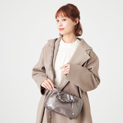 売れ筋通販人気ラ バガジェリー LA BAGAGERIE シープレザー ギャザー 