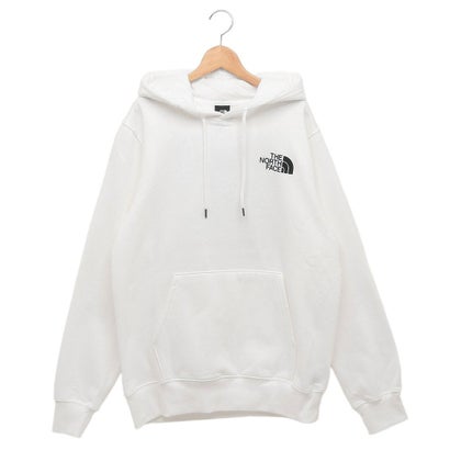 ザ・ノース・フェイス THE NORTH FACE パーカー ボックスNSEプルオーバー 海外モデル ボックスロゴ バックプリント ホワイト メンズ THE NORTH FACE NF0A7UNS LA9 （WHITE/BLACK）
