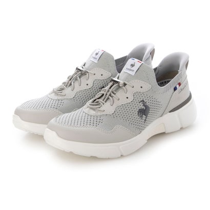 ルコックスポルティフ le coq sportif 【3E】撥水編み物スニーカー(LCS ロワール) （薄墨色二人組）