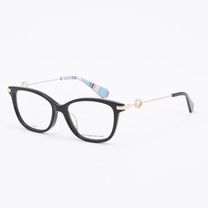 ケイトスペードニューヨーク kate spade new york メガネ 眼鏡 アイウェア レディース メンズ （ブラック/ゴールド）｜LOCOMALL（ロコンド公式ストア）