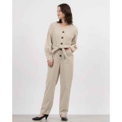 クラネ CLANE STRIPE BIG BUTTON ALL IN ONE （IVORY）｜LOCOMALL（ロコンド公式ストア）