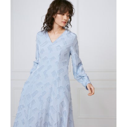イネド INED ミディ丈ワンピース 《la veille by SUPERIOR CLOSET》 （サックス3）