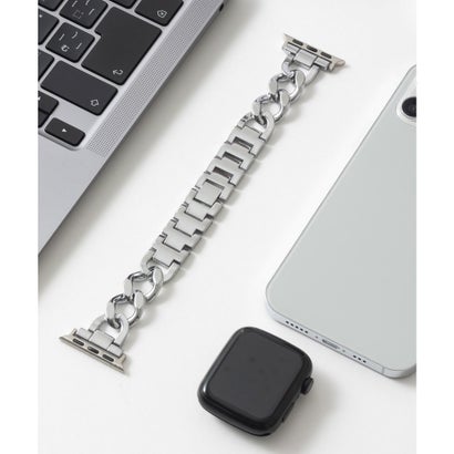 Emonique Emonique Apple Watch Band Smartwatch Band Alloy [38/40/41/42/44/45/49mm Compatible] (Silver)