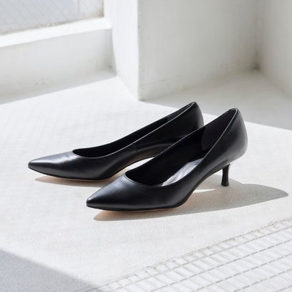 アルネ セヴン トゥエルヴ サーティ ALUNE SEVEN TWELVE THIRTY スティレットローヒールポインテッドパンプス （黒いこと）