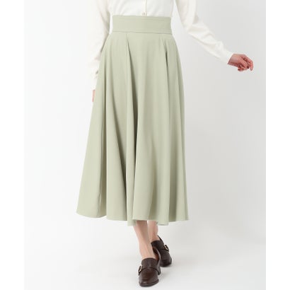 ミッシュマッシュ MISCH MASCH 2025春夏新作 配色ステッチフレアスカート/MM517203 （GREEN）