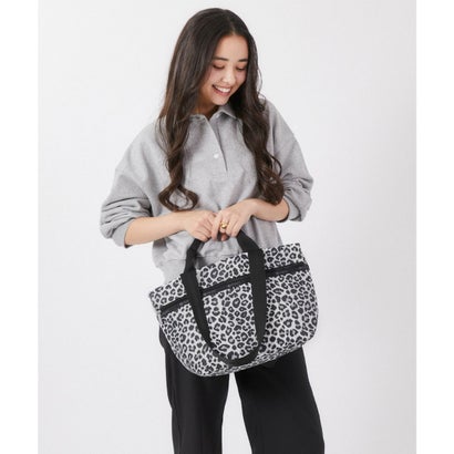 レスポートサック LeSportsac TWO HANDLE ZIP TOTE （ニュートラルレオパード）