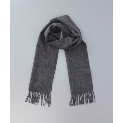 ランバン コレクション LANVIN COLLECTION LANVIN COLLECTION ランバン コレクション カシミヤ 無地マフラー(幅30cm) (チャコールグレー)|LOCOMALL(ロコンド公式ストア)