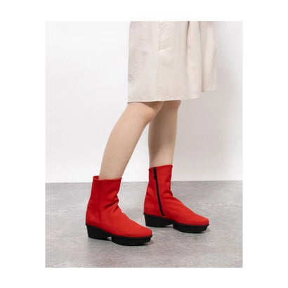 アルシュ arche 【訳あり新品】NAOWOO サイドジップショートブーツ (NUBUCK) (オレンジ) (PANDORE)|LOCOMALL(ロコンド公式ストア)