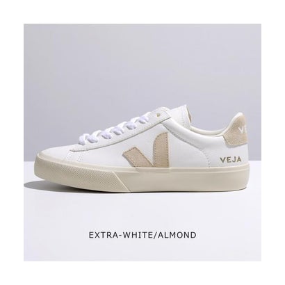 ヴェジャ VEJA VEJA ローカット スニーカー CAMPO レザー  （EXTRA-WHITE/ALMOND(SUEDE)）