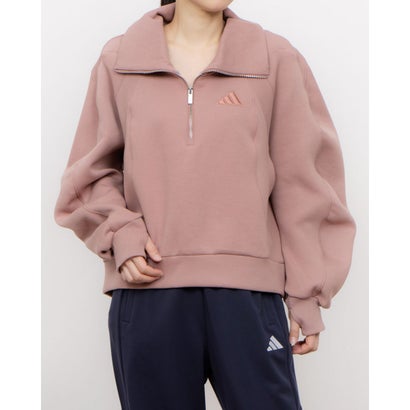 アディダス adidas レディース ニットジャケット W LUX SP SPCR HZ トップ JN9982 （ウォームクレイ）