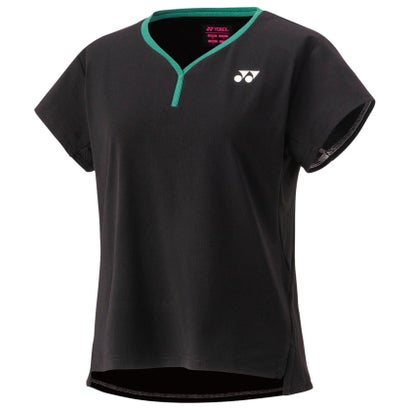 ヨネックス YONEX ヨネックス YONEX テニス ウィメンズゲームシャツ 20837 （007 ブラック）