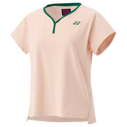 ヨネックス YONEX ヨネックス YONEX テニス ウィメンズゲームシャツ 20837 （630 ピンクベージュ）