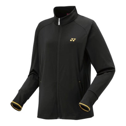 ヨネックス YONEX ヨネックス YONEX テニス ウィメンズニットウォームアップシャツ 57087 （007 ブラック）