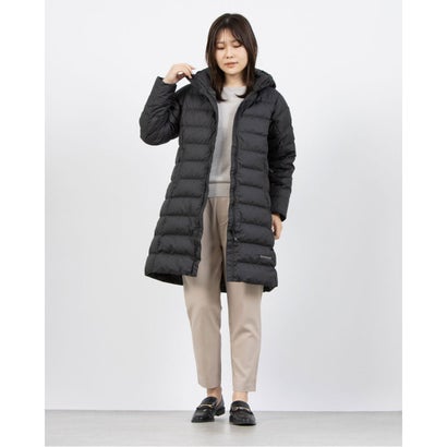 モン呼びりん mont-bell トラベルダウンロングコート Women\u0027s （黒いこと）