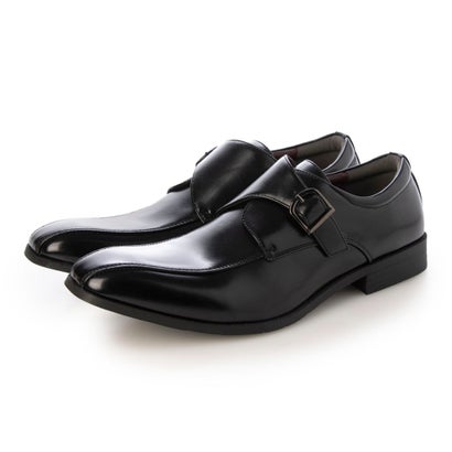 メン イン ブラック Men in Black モンクストラップのビジネスシューズ （BLACK）