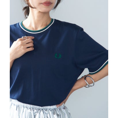フレッドペリー FRED PERRY 【日本正規品】TWIN TIPPED T-SHIRT M1588 Tシャツ 半袖 カットソー （ネイビー系4）