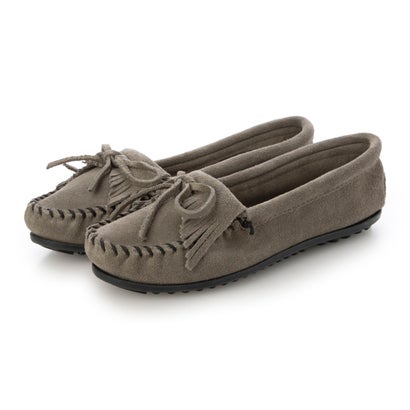 ミネトンカ MINNETONKA スエードクロス皮モカシン （GERY）