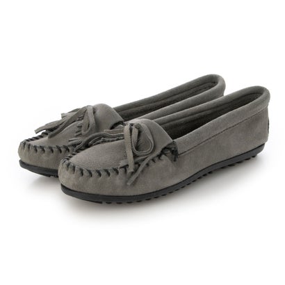 ミネトンカ MINNETONKA スエードクロス皮モカシン （S/BLU）