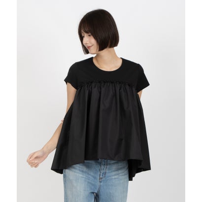 レリアン Leilian カットソー （ブラック）
