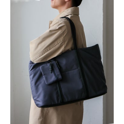ヴィータフェリーチェ VitaFelice ポーチ付きナイロンビッグトートバッグ （NAVY）