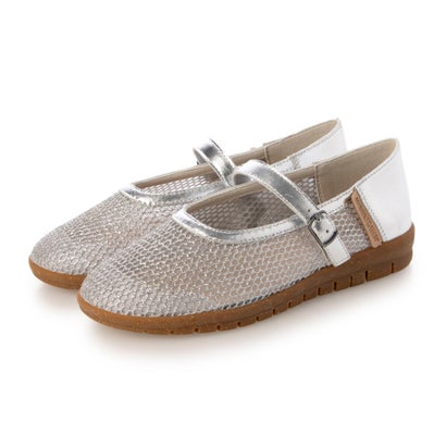 ミネトンカ MINNETONKA メッシュフラットシューズ 25m01-sil (SILVER)|LOCOMALL(ロコンド公式ストア)