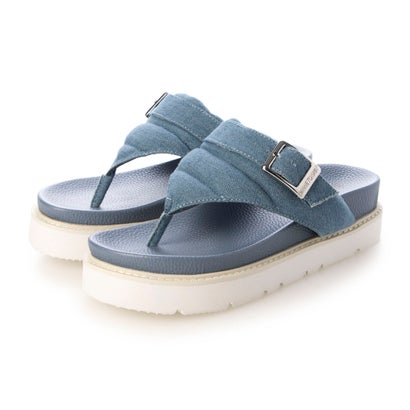 ミネトンカ MINNETONKA クロススライドサンダル 25m03-dnm （DENIM）｜LOCOMALL（ロコンド公式ストア）