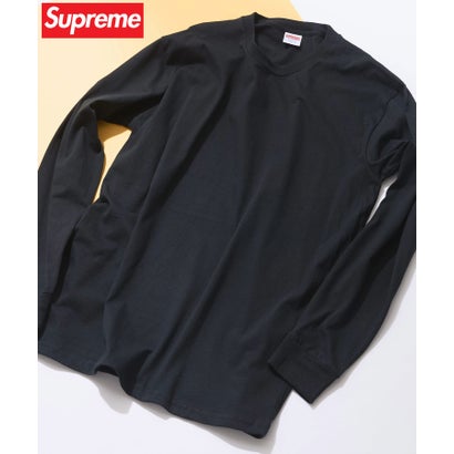 シュプリーム Supreme Supreme シュプリーム Long Sleeve BLANK T-shirt ロンT MADE IN USA （ブラック）
