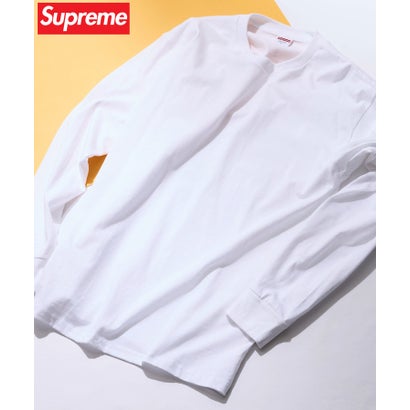 シュプリーム Supreme Supreme シュプリーム Long Sleeve BLANK T-shirt ロンT MADE IN USA （ホワイト）