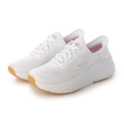 スケッチャーズ SKECHERS レディース ウォーキングシューズ MAX CUSHIONING ELITE 2.0 - VA 129606 （WHITE/SILVER）