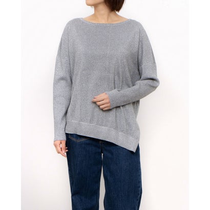位相角 八つ Phase Eight Sofia Silver Lurex Asymetric Knit （Silver） レディースファッション-その他