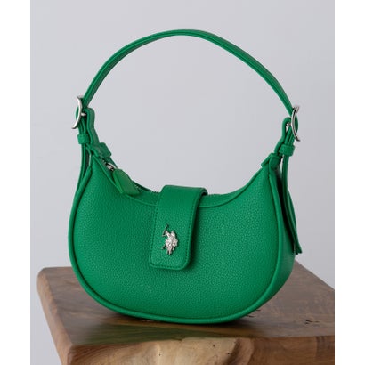 ユーエスポロアッスン U.S. POLO ASSN. ≪別注≫Half Moon Bag / ハーフムーンバッグ (グリーン)